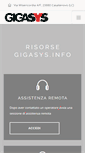 Mobile Screenshot of gigasys.info